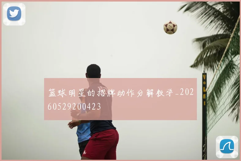 篮球明星的招牌动作分解教学_20260529200423