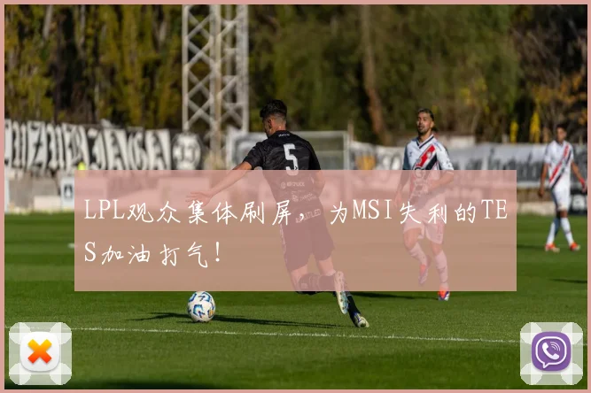 LPL观众集体刷屏，为MSI失利的TES加油打气！